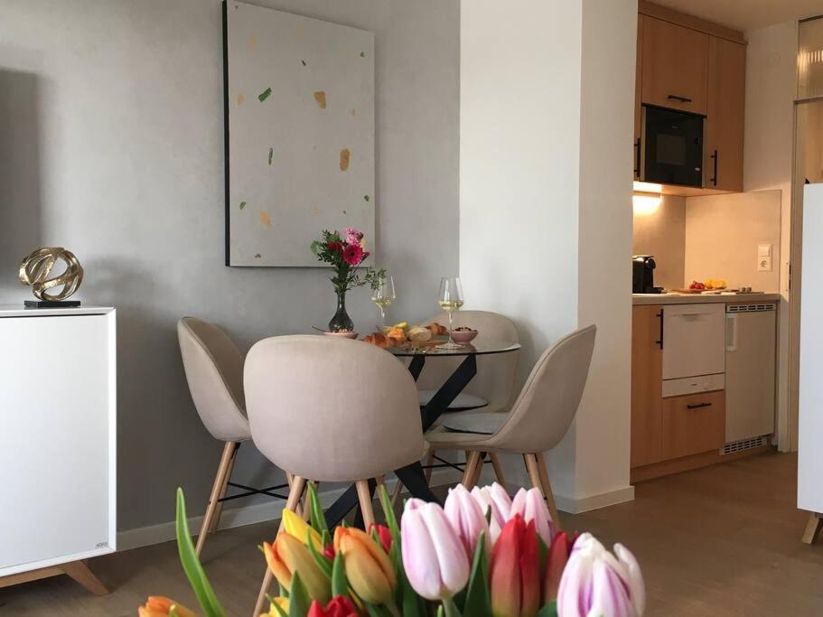 Gemuetliches Apartment Mit Wundervollem Weitblick โลฟฟิงเกน ภายนอก รูปภาพ