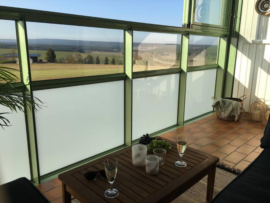 Gemuetliches Apartment Mit Wundervollem Weitblick โลฟฟิงเกน ภายนอก รูปภาพ